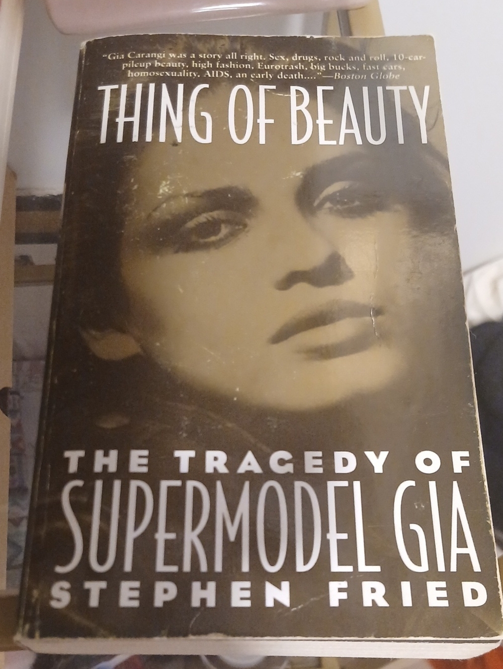 *RARE* Soft Physical Copy Of Gia Carangi Book